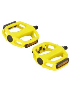 505 Alloy Pedals 1/2 Yellow.